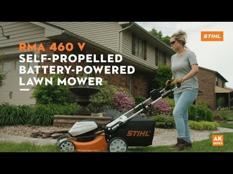 Stihl battery powered 2025 self propelled lawn mower